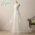 A-Line Lace Appliques Vestido de casamento Princess Style